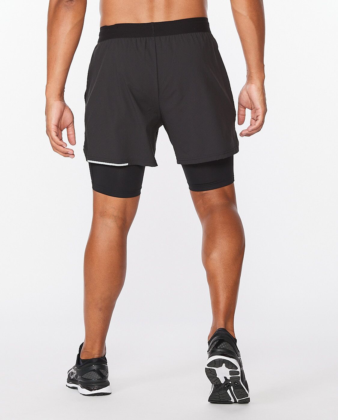 2XU Men&#39;s Aero 2-In-1 5 inch Shorts