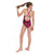 Speedo Youth Girls Allover X Back One Piece Swimsuit